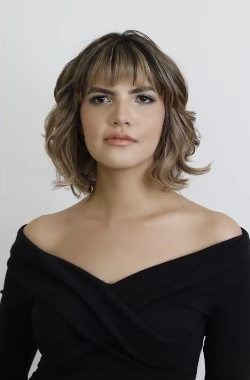 Romantic curl Synthetic Lace Front Wig