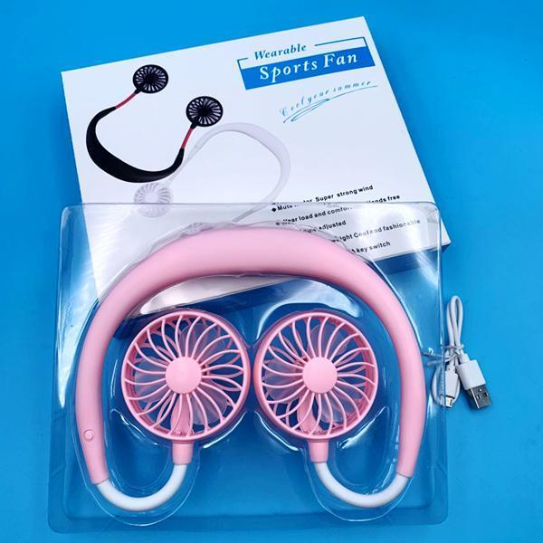2020 New Portable Hanging Neck Fan