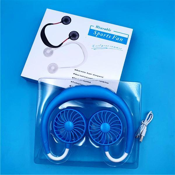 2020 New Portable Hanging Neck Fan