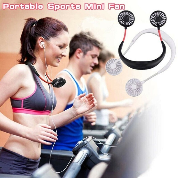 2020 New Portable Hanging Neck Fan