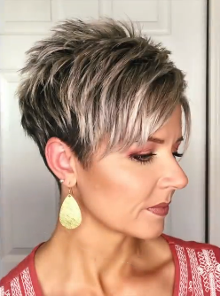Deep Part Pixie Wig