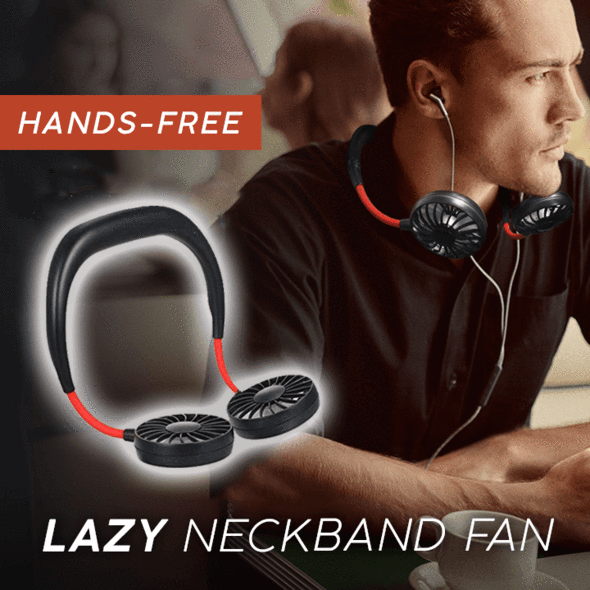 2020 New Portable Hanging Neck Fan