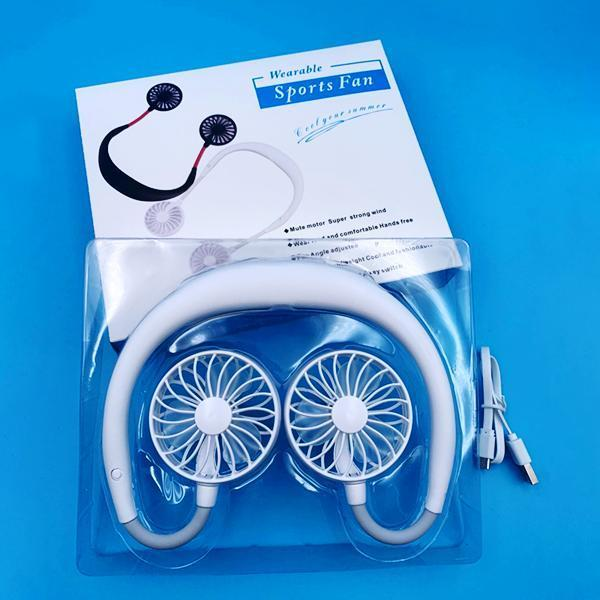 2020 New Portable Hanging Neck Fan