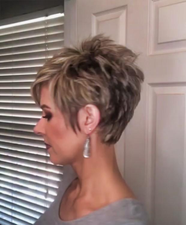Deep Part Pixie wig-x