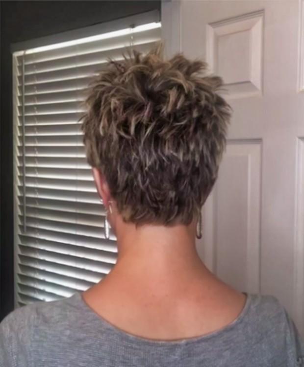 Deep Part Pixie wig-x